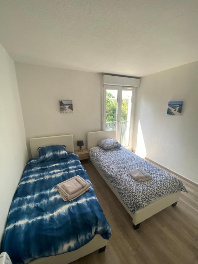 Appartement 3P, 72M2, Centre Ville, Parking Prive Tout Confort Biscarrosse Exterior photo